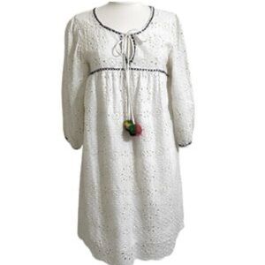 THML White Long Sleeve Dress